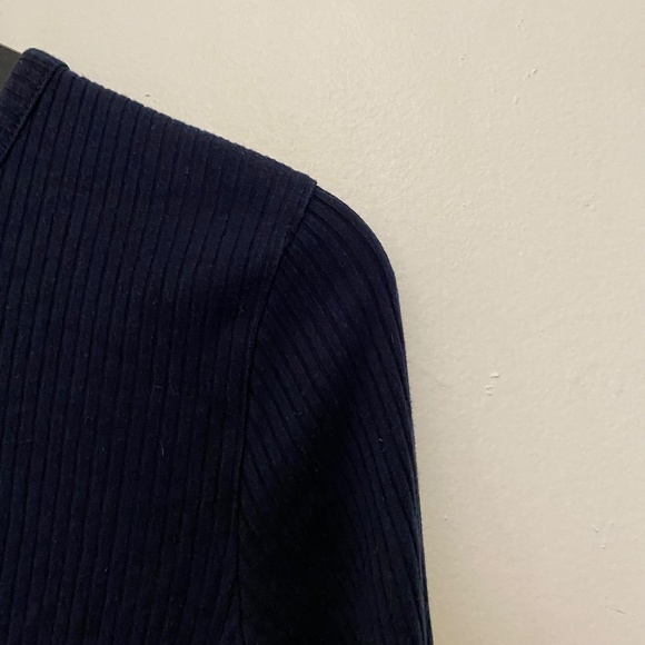 Madewell Navy Henley Bodysuit - Picture 4 of 4